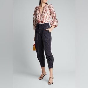 Ulla Johnson storm jean black sz 0